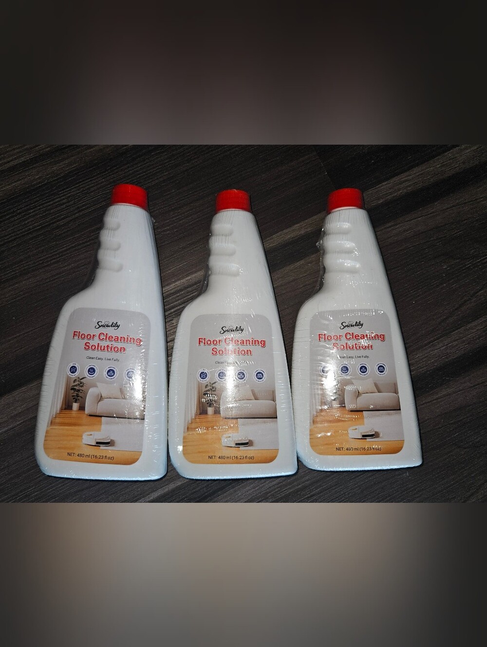 White Floor Cleaning Solution - 480 ml
